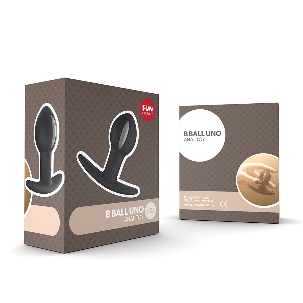 Fun Factory B Ball UNO Grey and Black - Fun Factory - 2 - Sexual Health - ThePharmacy