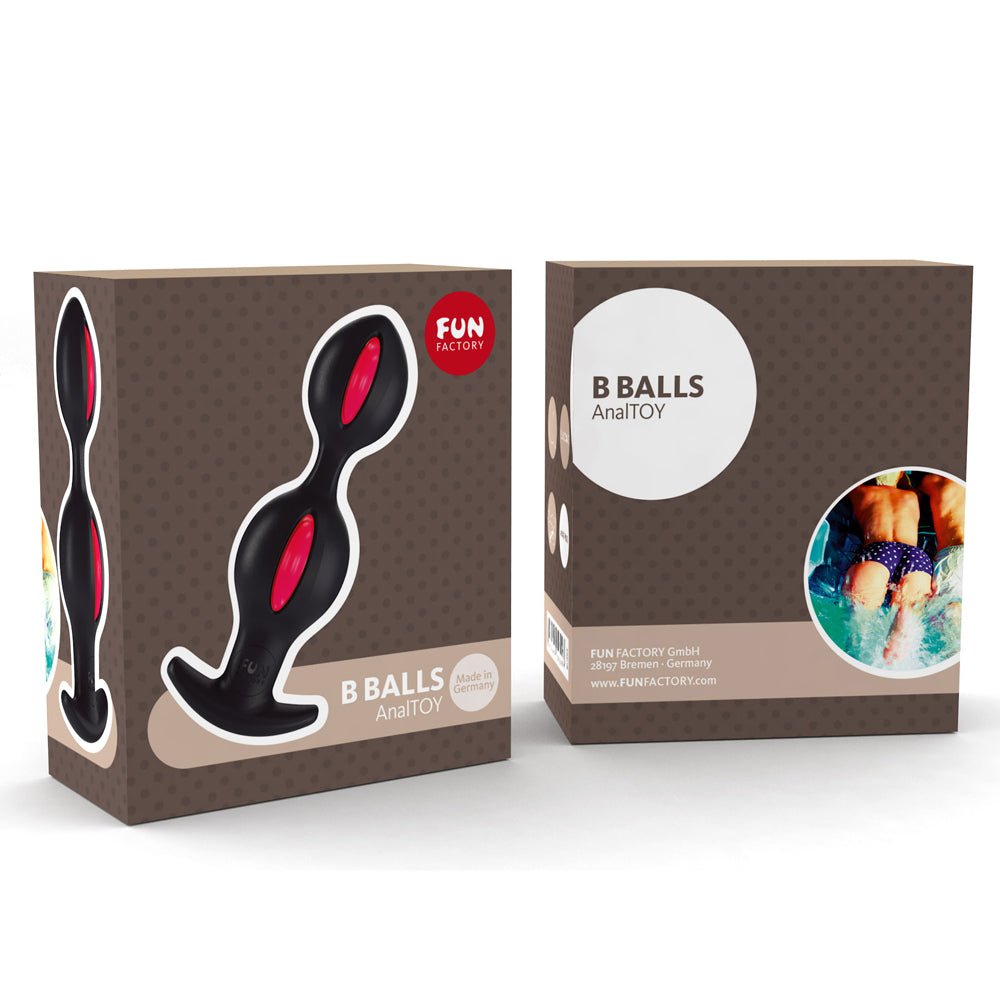 Fun Factory B Balls Black/Raspberry - Fun Factory - 1 - Brands - ThePharmacy