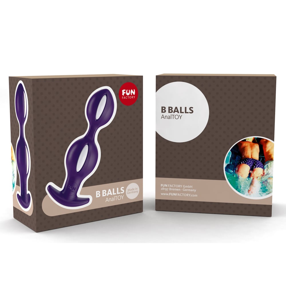 Fun Factory B Balls White/Violet - Fun Factory - 1 - Brands - ThePharmacy