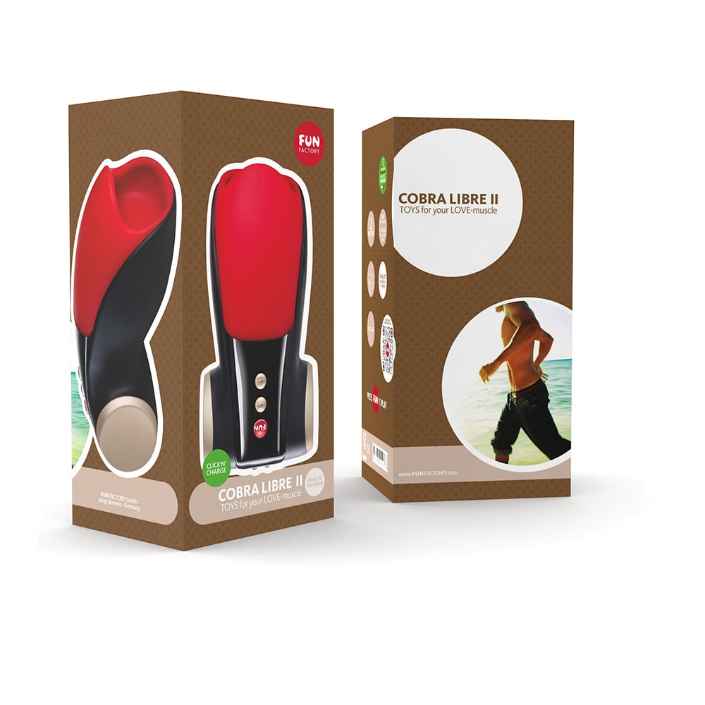 Fun Factory Cobra Libre II Red & Black - Fun Factory - 4 - Sexual Health - ThePharmacy