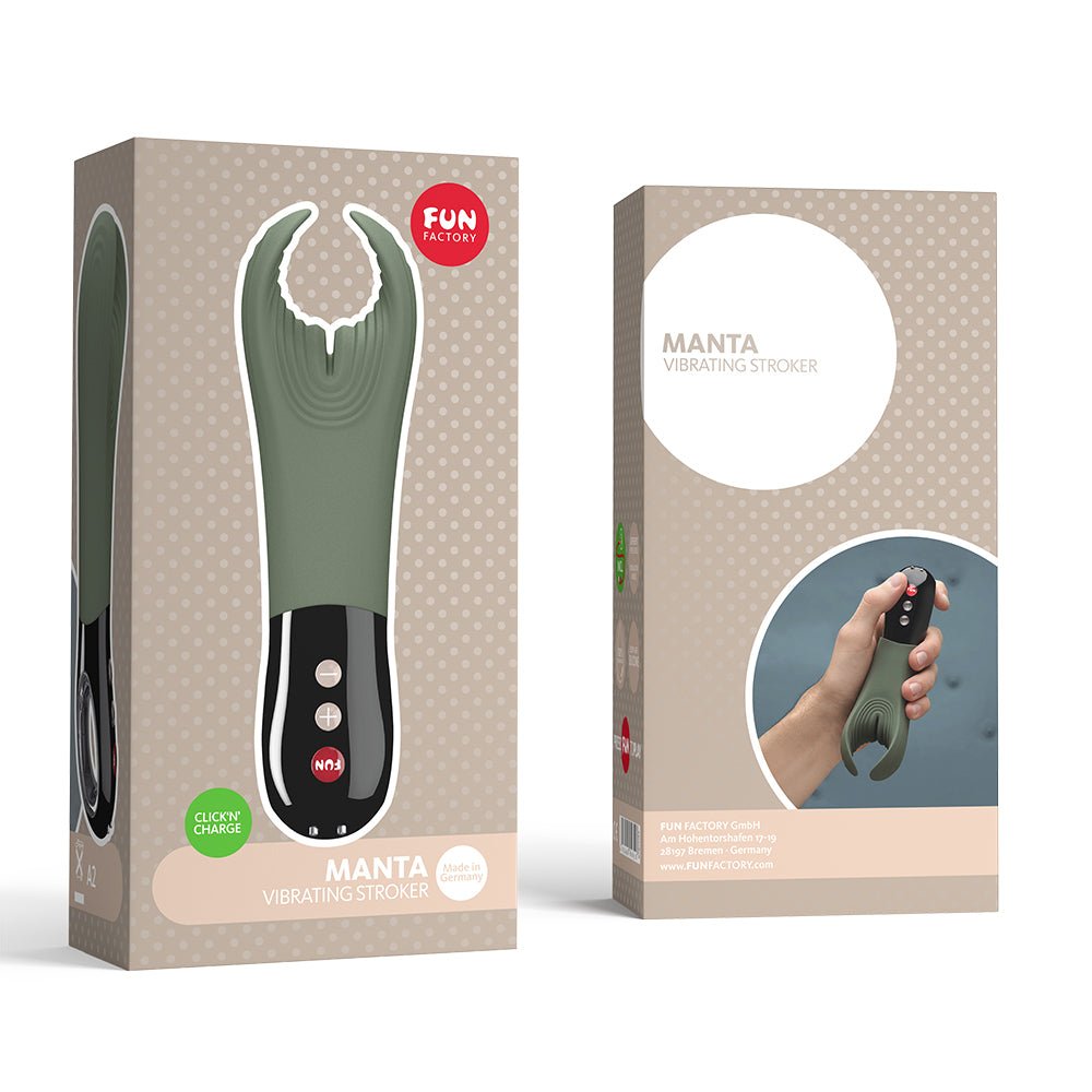 Fun Factory Manta - Moss Green - Fun Factory - 5 - Sexual Health - ThePharmacy