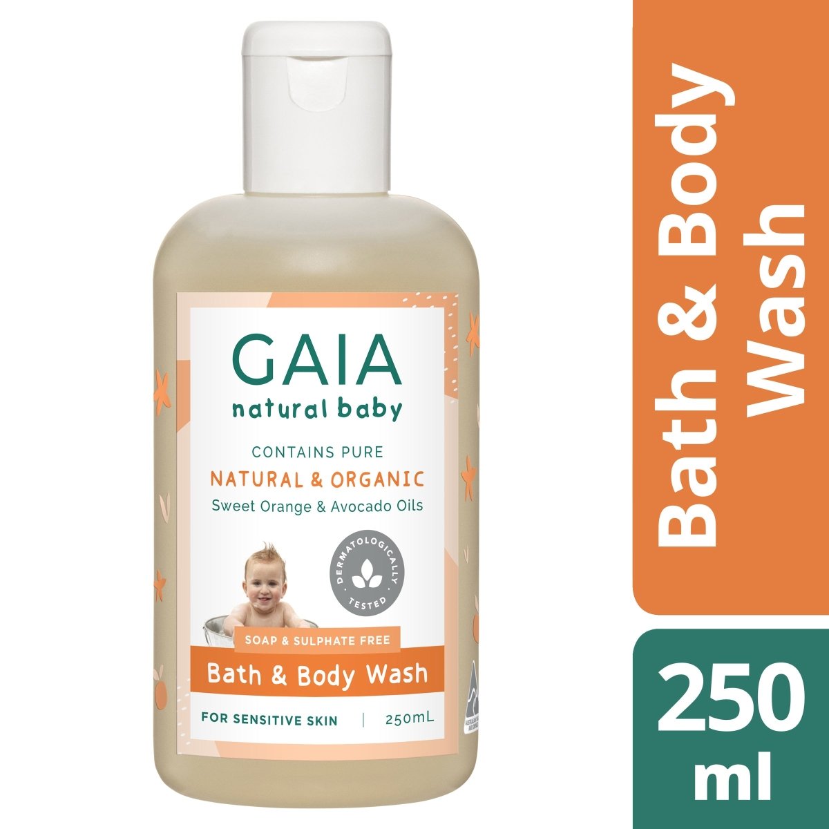 GAIA Natural Baby Bath & Body Wash - GAIA - 4 - Baby & Kids - ThePharmacy