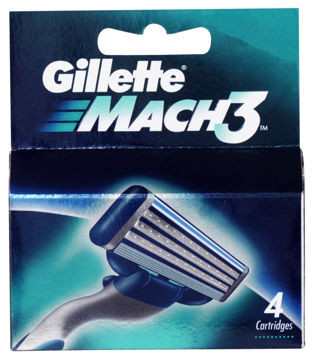Gillette Mach 3 Cartridge 4 Pack - Gillette - 1 - Beauty & Essentials - ThePharmacy