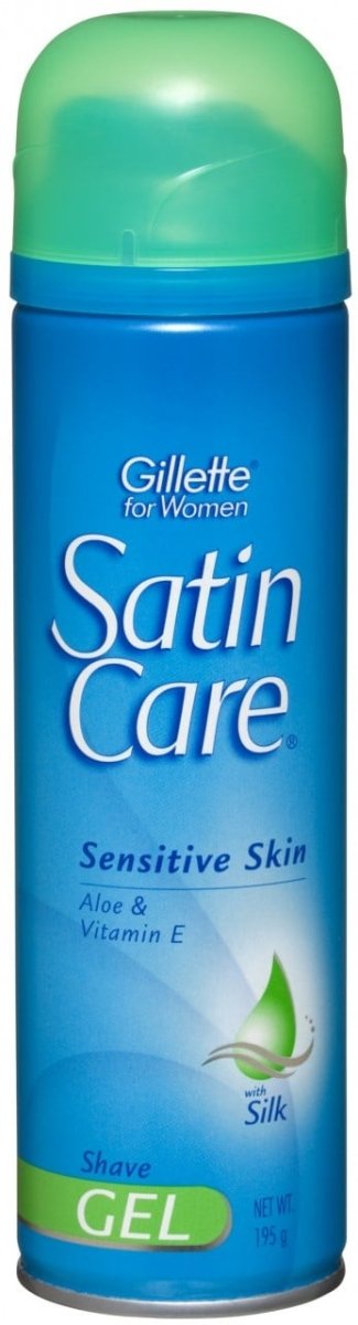 Gillette Satin Care Sensitive Skin Shave Gel 195g - Gillette - 1 - Beauty & Essentials - ThePharmacy