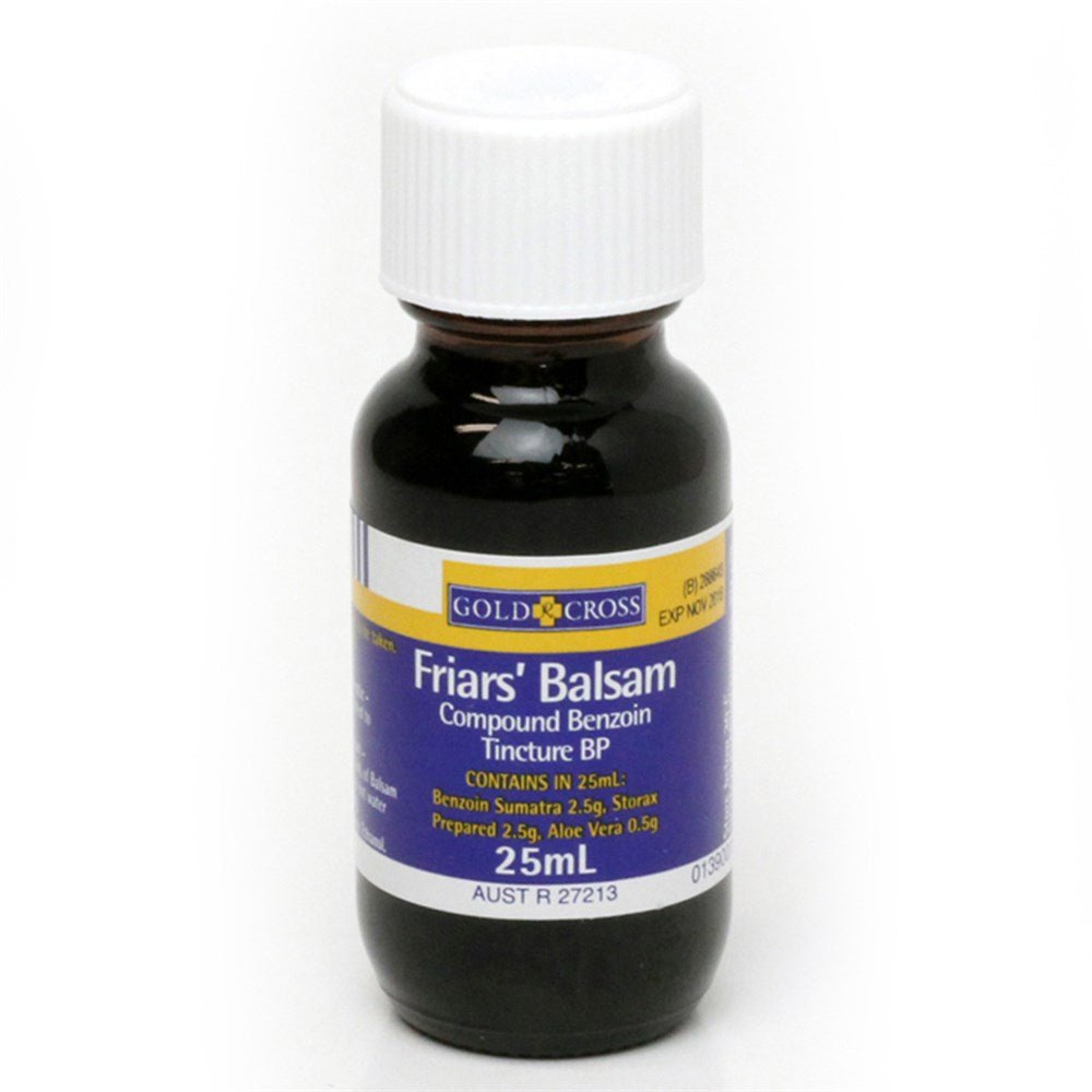Gold Cross Friars Balsam 25 ml - Gold Cross - 1 - Health - ThePharmacy