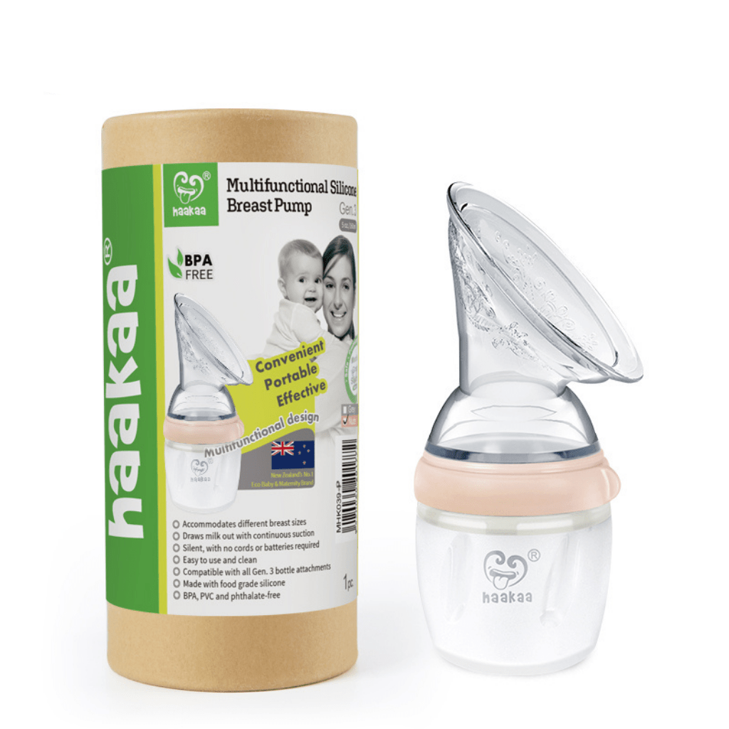 Haakaa Generation 3 Silicone Breast Pump 160mL - Peach - Haakaa - 1 - Baby & Kids - ThePharmacy