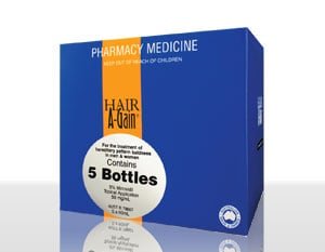 Hair A - Gain Extra Strength 5% (60 ml x5 Bottles) - Hair A - Gain - 1 - Beauty & Essentials - ThePharmacy