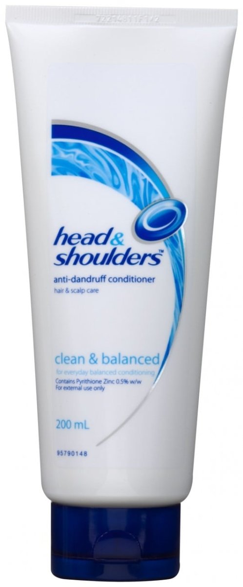 Head & Shoulders Conditioner Anti Dandruff Clean & Balanced 200 ml - Head & Shoulders - 1 - Beauty & Essentials - ThePharmacy