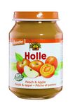 Holle Organic Peach & Apple 190gm x 6 (Gluten Free) - Holle - 1 - Baby & Kids - ThePharmacy