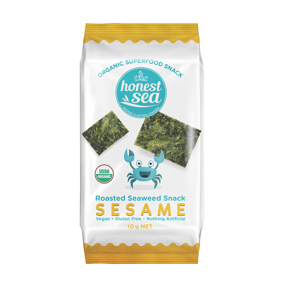 Honest Sea Seaweed - Sesame 10g x 6 - Honest Sea - 1 - Diet & Fitness - ThePharmacy