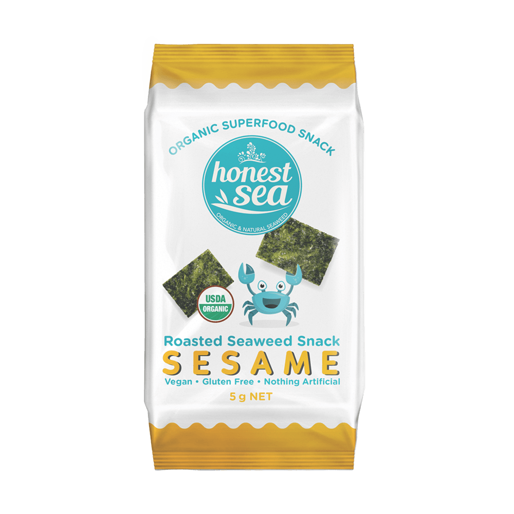 Honest Sea Seaweed - Sesame 5g x 10 - Honest Sea - 1 - Diet & Fitness - ThePharmacy