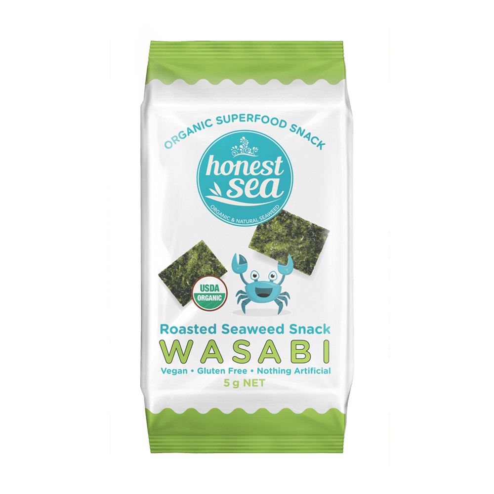 Honest Sea Seaweed - Wasabi 5g x 10 - Honest Sea - 1 - Diet & Fitness - ThePharmacy