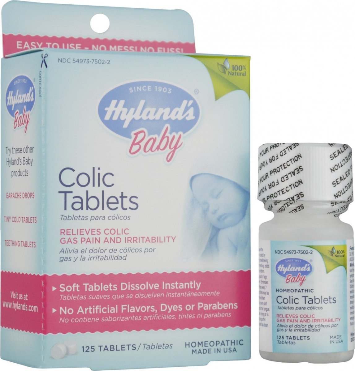 Hylands Colic Relief 125 Tablets - Hylands - 1 - Baby & Kids - ThePharmacy