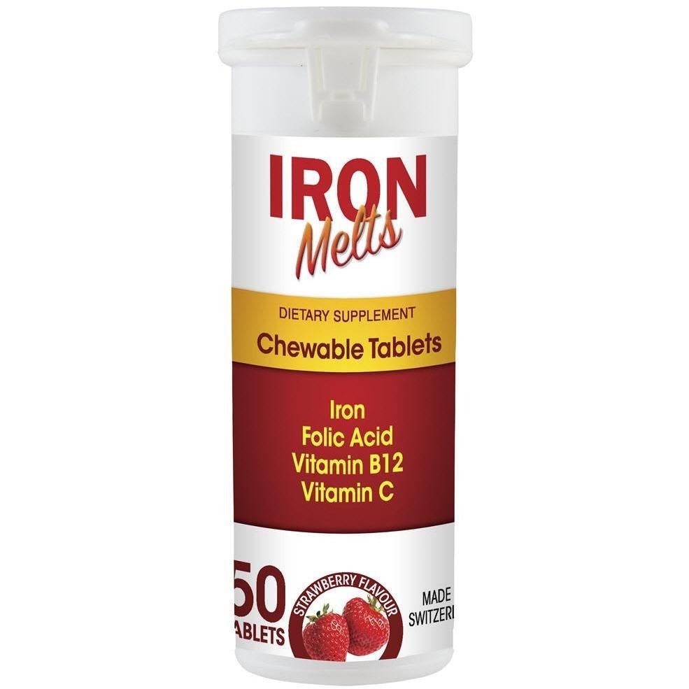 Iron Melts Tablets 50 Chewable - vendor - unknown - 1 - Vitamins - ThePharmacy