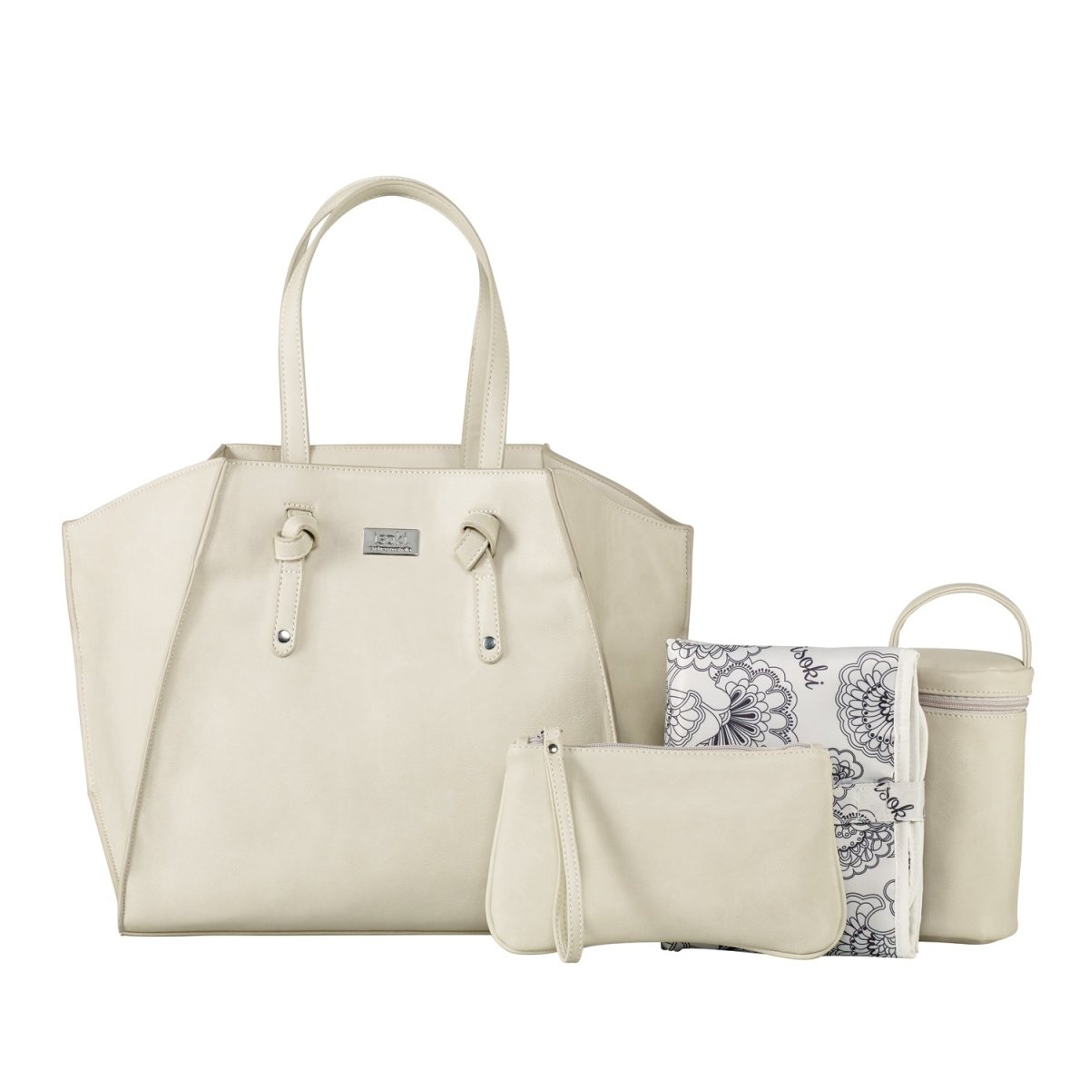 Isoki Easy Access Tote - Brighton Ivory - Isoki - 2 - Baby & Kids - ThePharmacy