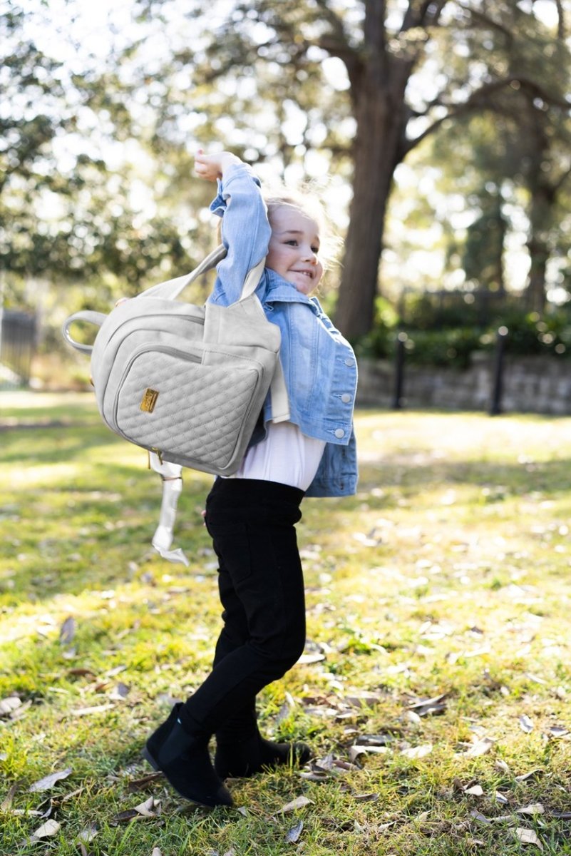 Isoki Mini Marlo Backpack - Stone - Isoki - 5 - Baby & Kids - ThePharmacy