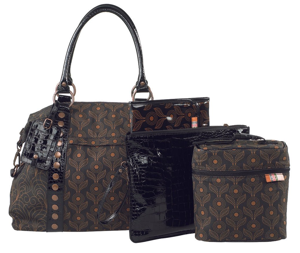 Isoki Reversible Bowler Nappy Bag - Cherokee Spice (18085) - Isoki - 1 - Baby & Kids - ThePharmacy