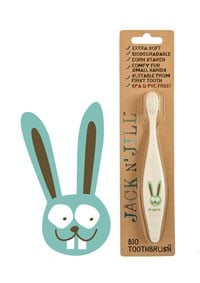Jack N' Jill Bio Toothbrush Compostable & Biodegradable Handle BUNNY - Jack n'Jill - 1 - Health - ThePharmacy