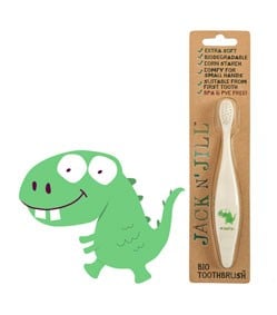 Jack N' Jill Bio Toothbrush Compostable & Biodegradable Handle DINO - Jack n'Jill - 2 - Health - ThePharmacy