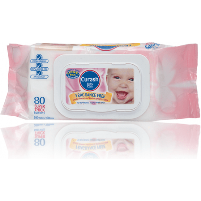 Johnson & Johnson Baby Wipes Fragrance Free 80 Trio Pack - Johnson & Johnson - 1 - Baby & Kids - ThePharmacy
