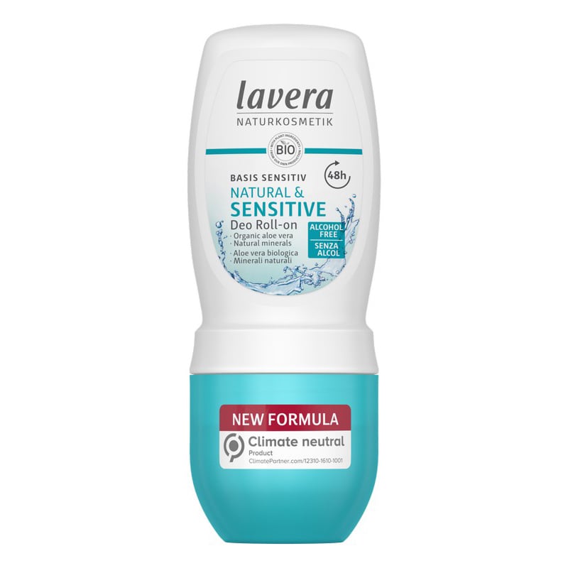 Lavera Basis Deodorant Roll On - Natural & Sensitive 50mL - Lavera - 1 - Beauty & Essentials - ThePharmacy