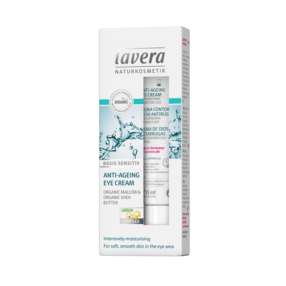 Lavera Basis Sensitiv Eye Cream 15mL Anti - Ageing Q10 - Lavera - 1 - Beauty & Essentials - ThePharmacy
