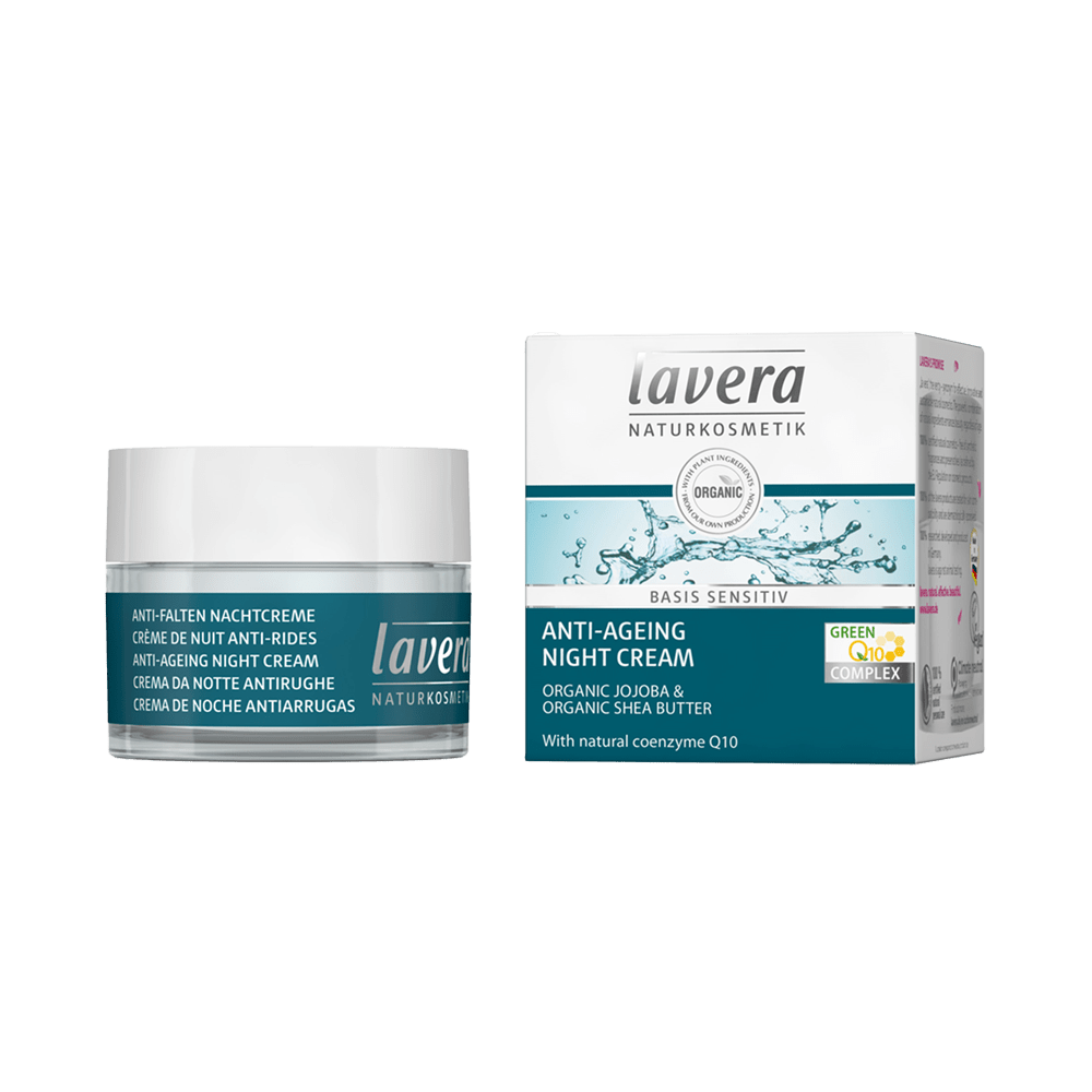 Lavera Basis Sensitiv Night Cream 50mL Anti - Ageing Q10 - Lavera - 1 - Beauty & Essentials - ThePharmacy