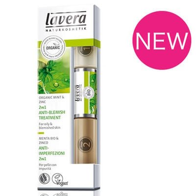 Lavera Faces 2 in 1 Mint Anti - Blemish Treatment 10.5ml (Impure Skin) - Lavera - 1 - Beauty & Essentials - ThePharmacy