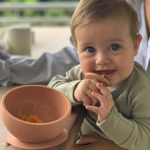 Little Mashies Sucky Bowl - Blush Pink - Little Mashies - 3 - Baby & Kids - ThePharmacy