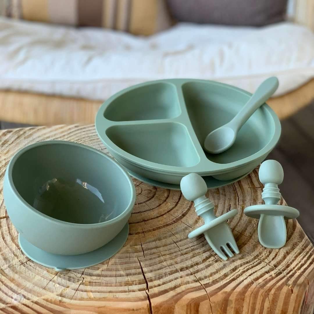 Little Mashies Sucky Bowl - Olive - Little Mashies - 3 - Baby & Kids - ThePharmacy