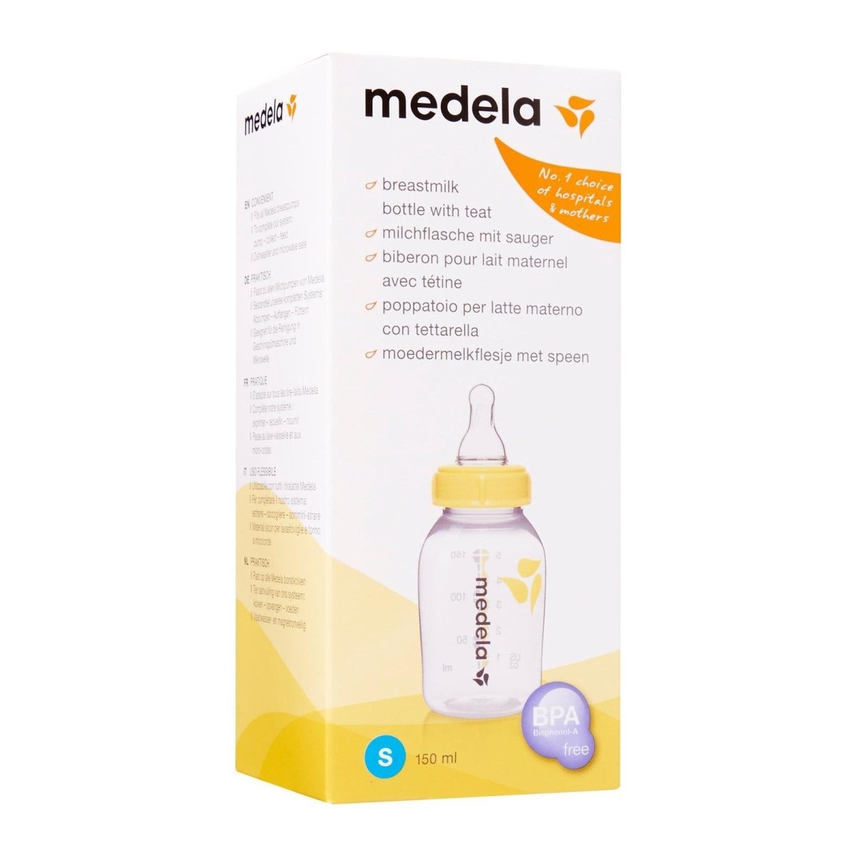 MEDELA - 150ml Breastmilk Bottle with Teat - Medela - 2 - Baby & Kids - ThePharmacy