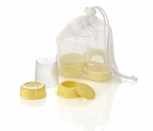 MEDELA - Breast Milk Bottle Wide Neck Spare Parts (set of 3 parts) - Medela - 1 - Baby & Kids - ThePharmacy