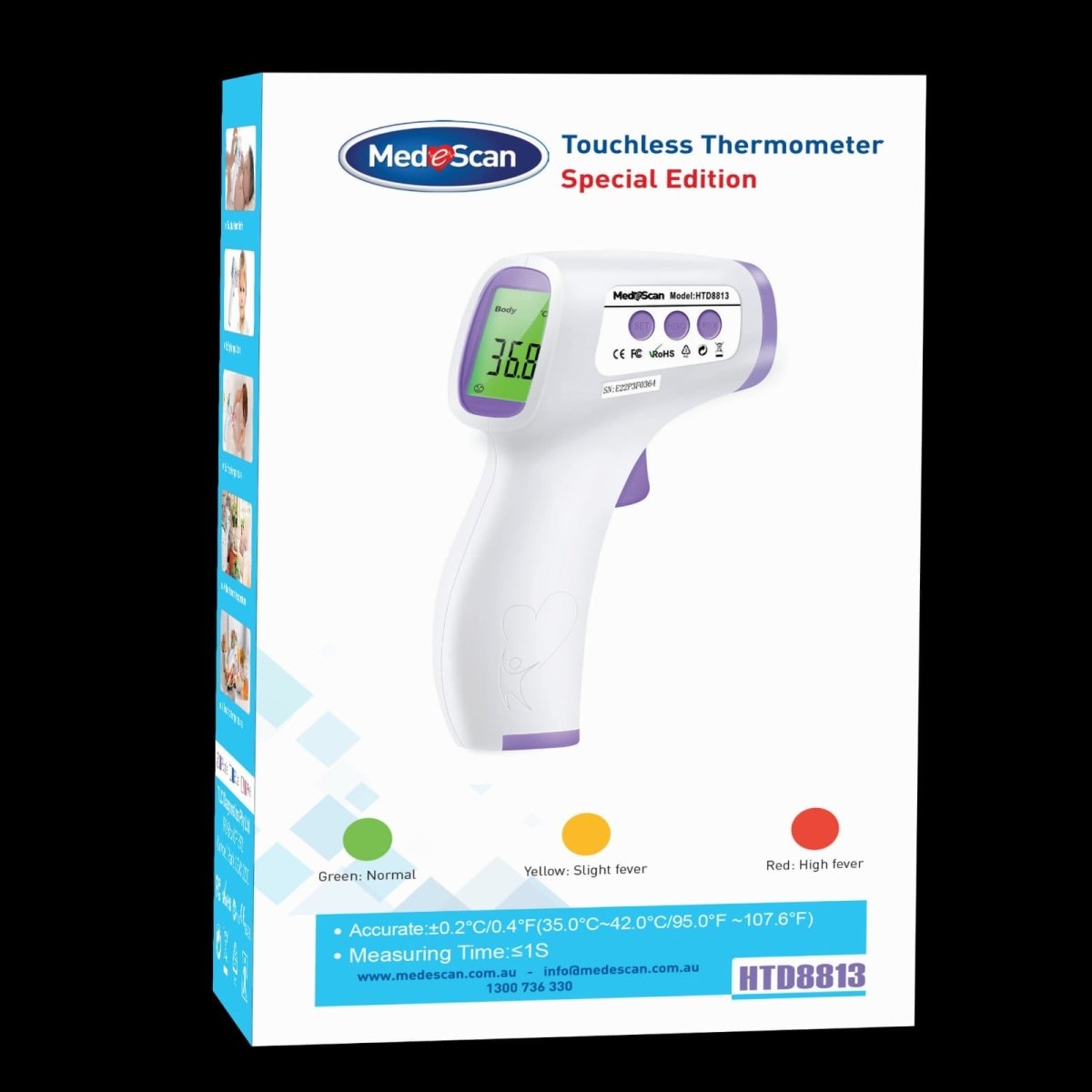 Medescan Touchless Thermometer HTD8813 - MedeScan - 2 - Health - ThePharmacy