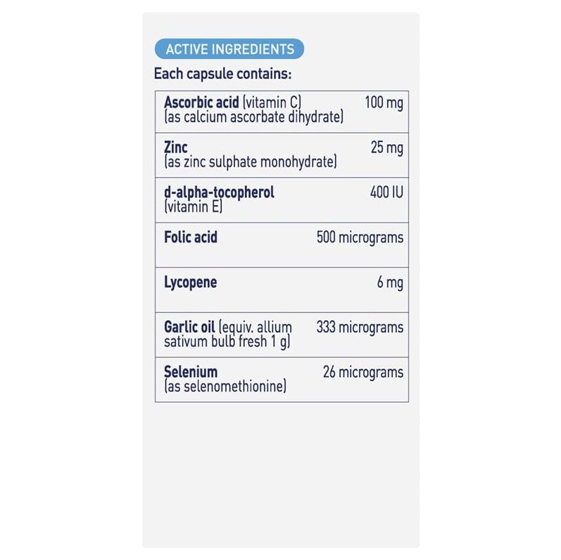 Menevit Pre - Conception Sperm Health - 30 Capsules - Menevit - 2 - Vitamins - ThePharmacy