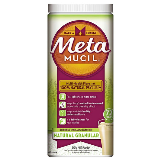 Metamucil Original Regular 72 Dose 504g - Metamucil - 1 - Health - ThePharmacy