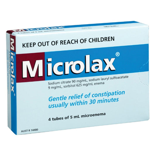 Microlax Enema 5 ml 4 Pack - Microlax - 1 - Health - ThePharmacy