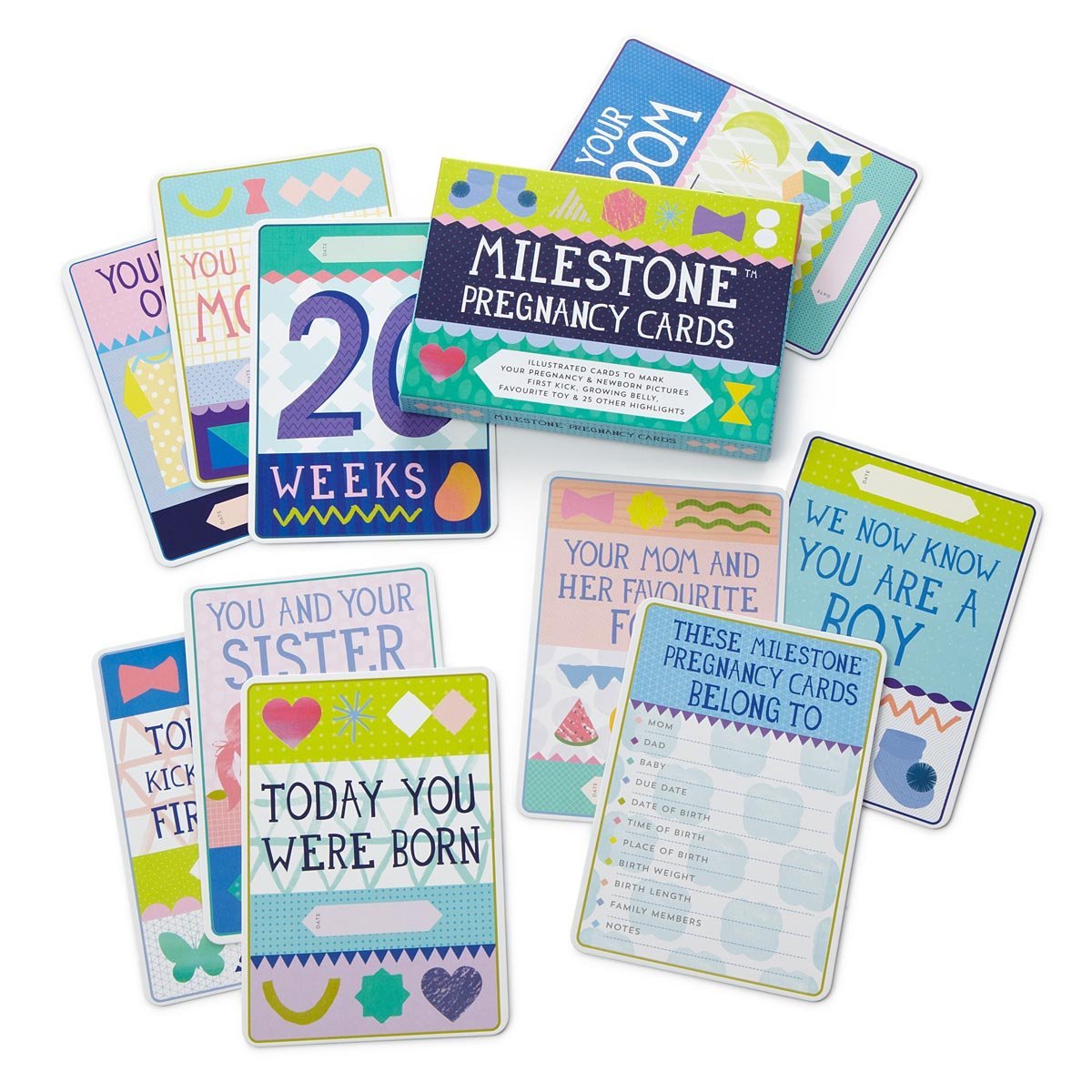 Milestone Pregnancy Cards - Milestone Cards - 2 - Super Sale - ThePharmacy