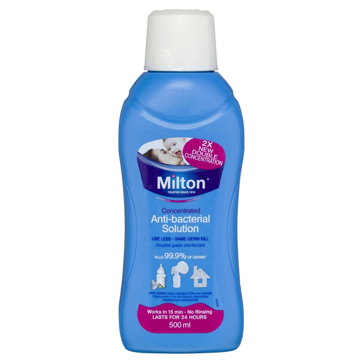Milton Anti Bacterial Solution 2% 500mL - Milton - 1 - Baby & Kids - ThePharmacy