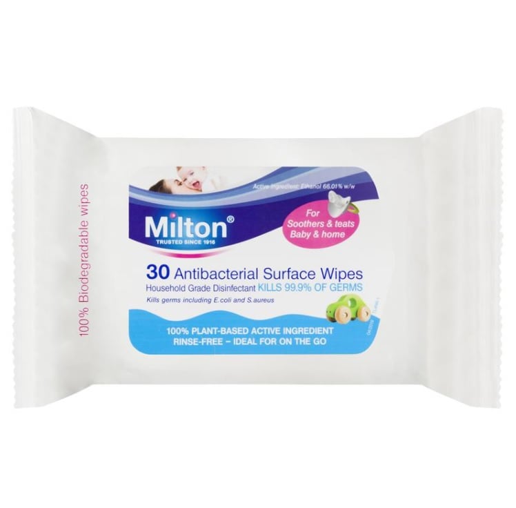Milton Antibacterial Wipes 30 Pack - Milton - 1 - Baby & Kids - ThePharmacy