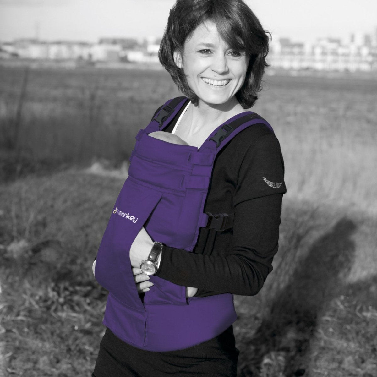 Minimonkey Baby Carrier - Deep Purple - Minimonkey - 3 - Baby & Kids - ThePharmacy