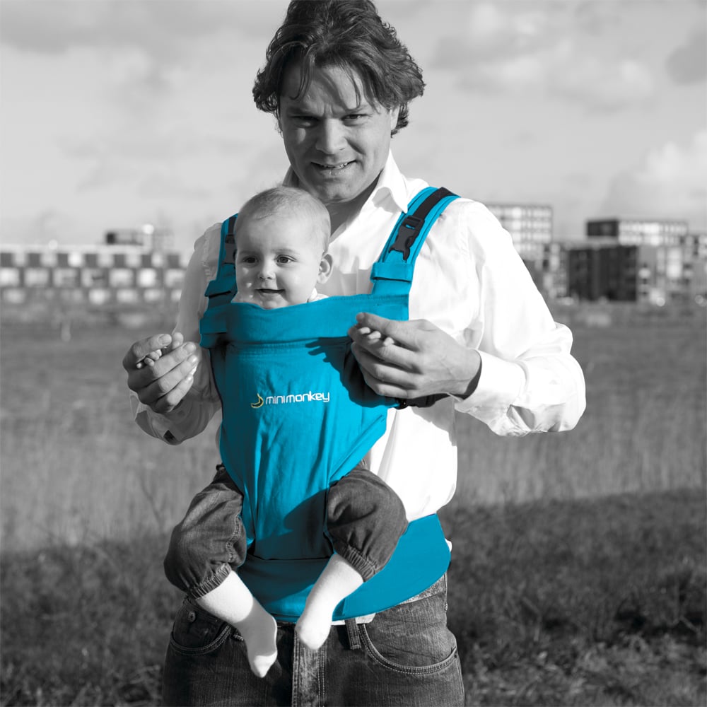 Minimonkey Baby Carrier - Turquoise - Minimonkey - 2 - Baby & Kids - ThePharmacy