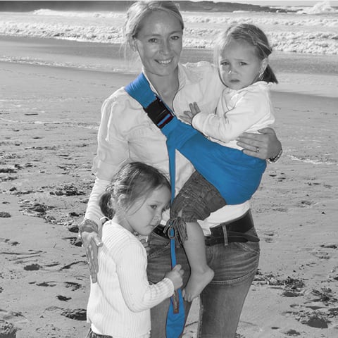 Minimonkey Baby Sling - Country Blue Organic - Minimonkey - 2 - Baby & Kids - ThePharmacy