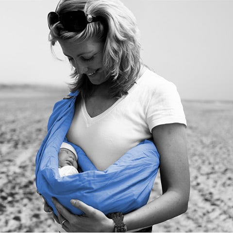Minimonkey Baby Sling - Country Blue Organic - Minimonkey - 1 - Baby & Kids - ThePharmacy