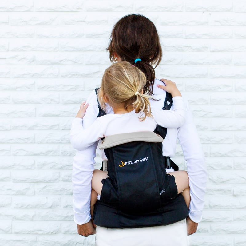 Minimonkey Dynamic Carrier - Black with Grey - Minimonkey - 3 - Baby & Kids - ThePharmacy