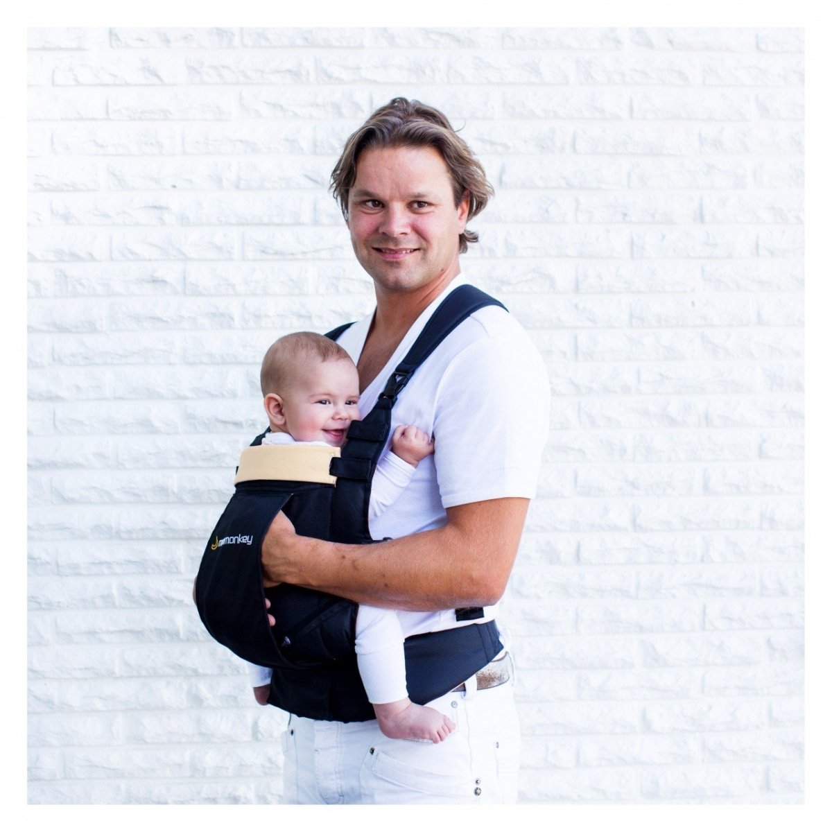 Minimonkey Dynamic Carrier - Black with Sand inside - Minimonkey - 3 - Baby & Kids - ThePharmacy