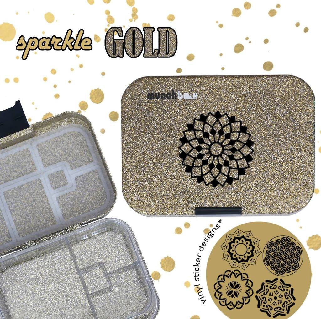 Munchbox Lunchbox - Mini4 - Sparkle Gold - Munchbox - 3 - Baby & Kids - ThePharmacy