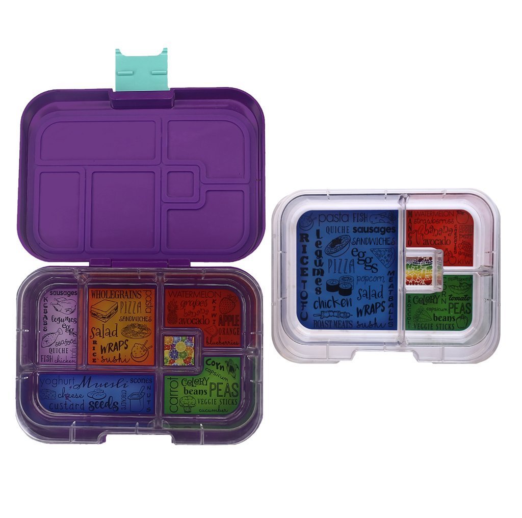 Munchbox Lunchbox - Mix & Match - Purple Peacock - Munchbox - 1 - Baby & Kids - ThePharmacy