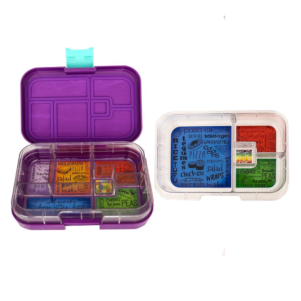 Munchbox Lunchbox - Mix & Match - Purple Peacock - Munchbox - 2 - Baby & Kids - ThePharmacy