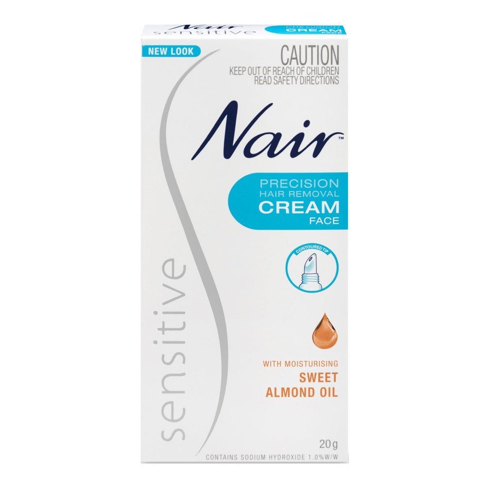 Nair Sensitive Precision Facial Hair Remover Cream 20g - Nair - 1 - Beauty & Essentials - ThePharmacy
