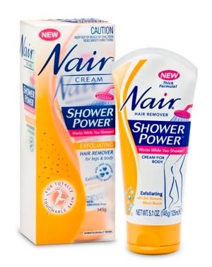 Nair Shower Power Exfoliating Hair Remover Cream - Nair - 1 - Beauty & Essentials - ThePharmacy
